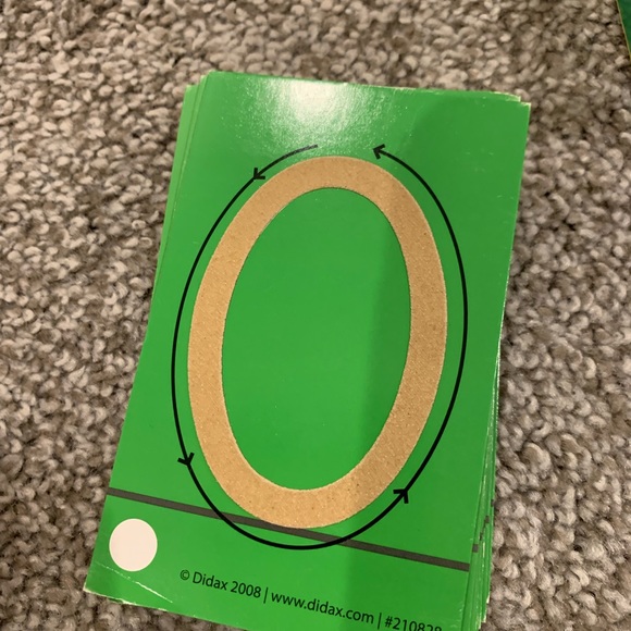 Didax Sandpaper Montessori Sensory Numbers and Letters - Picture 3 of 4